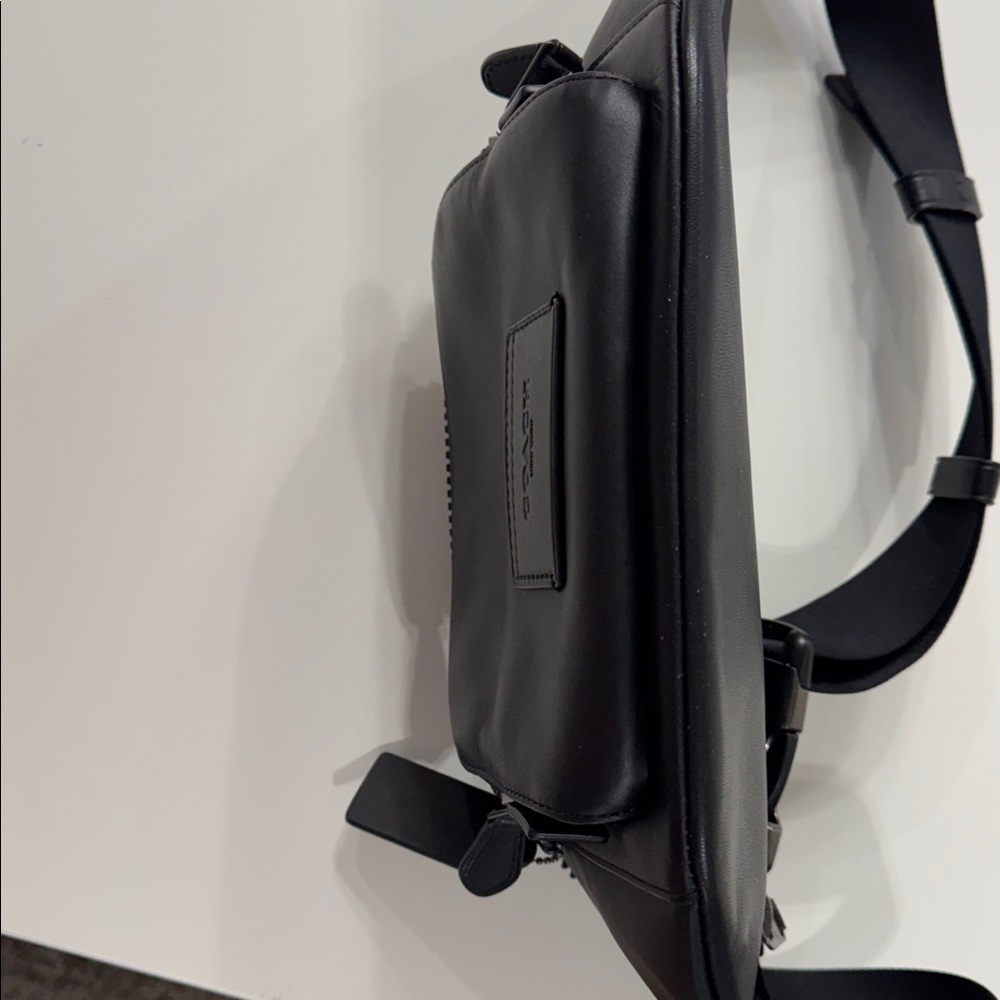 Coach - Black League Belt Bag - Picture 8 of 11